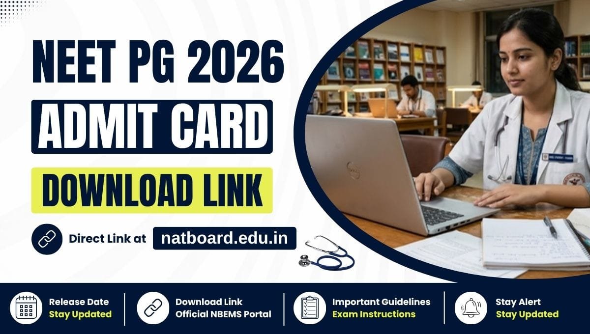 NEET PG Admit Card 2026