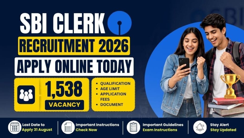 SBI Clerk Recruitment 2026