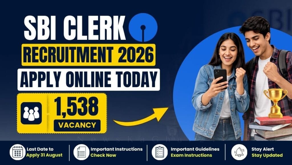 SBI Clerk Recruitment 2026