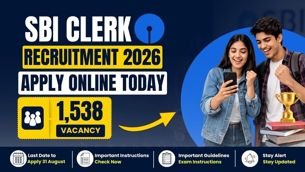 SBI Clerk Recruitment 2026