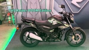 TVS Raider 125 Doctor Doom Edition