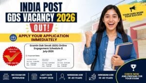 India Post GDS Vacancy 2026