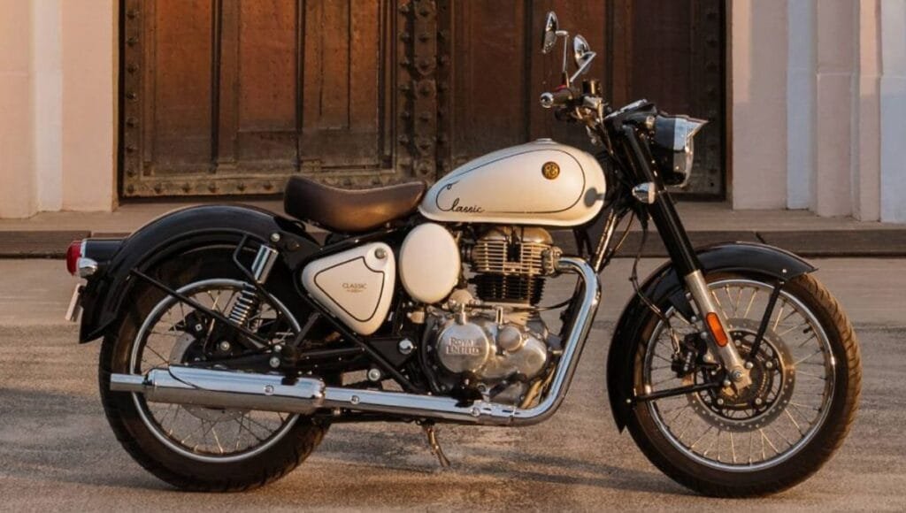 Royal Enfield Classic 350 Signature White