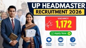 UP Headmaster Recruitment 2026